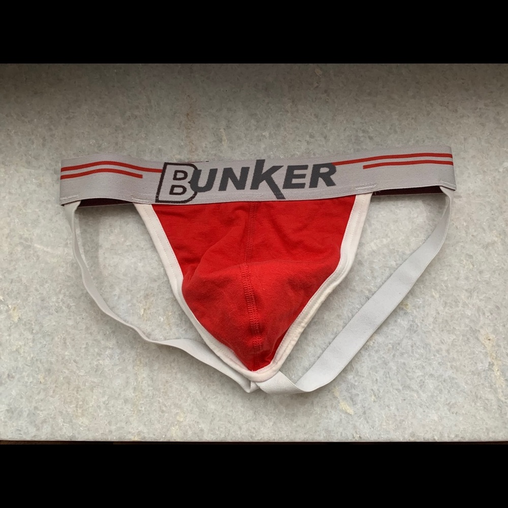 Men’s Red Bunker Jock